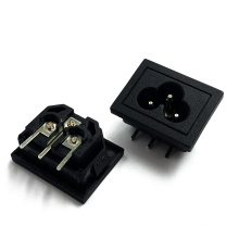Wholesale JEC IEC JR-307SB(PCB) C6 2.5A 250V 3pin electric socket ac power plugs